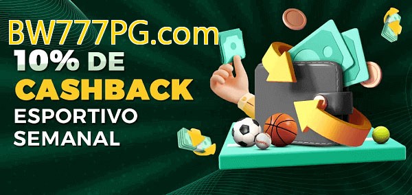 10% de bônus de cashback na BW777PG.com